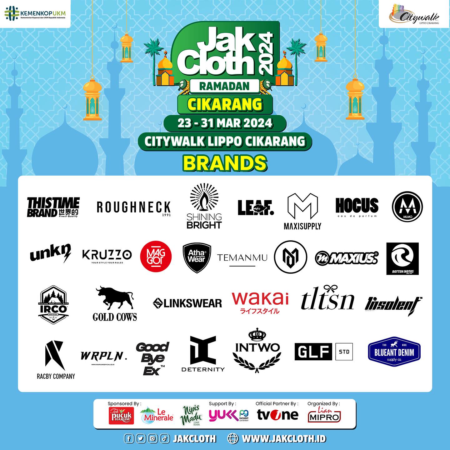 brand jakcloth cikarang 2025