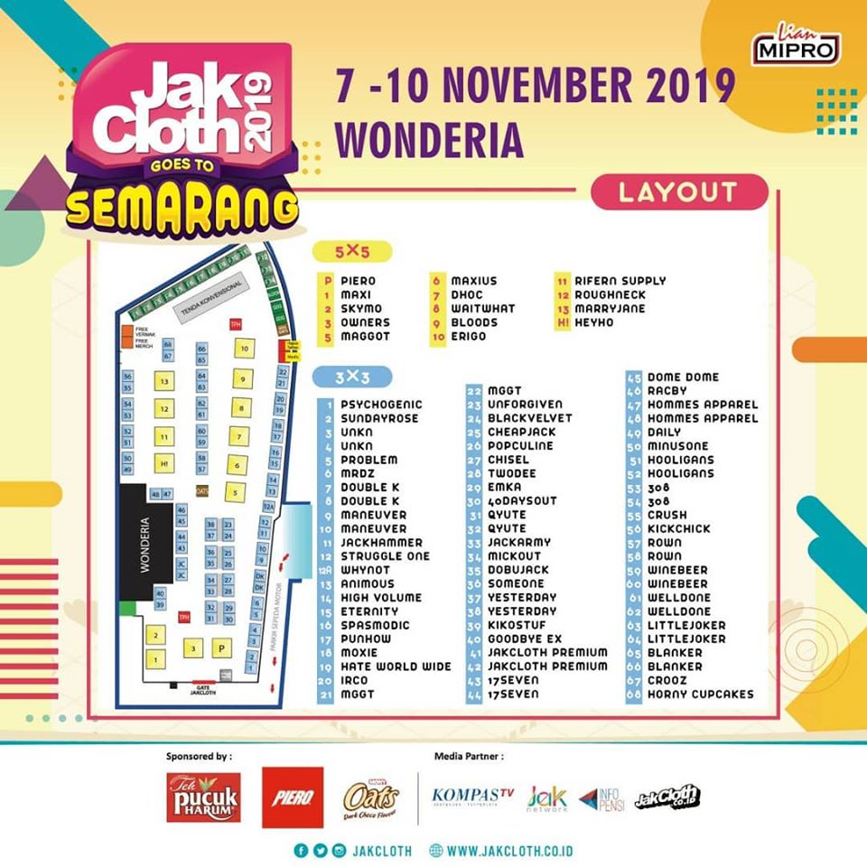 jakcloth semarang layout