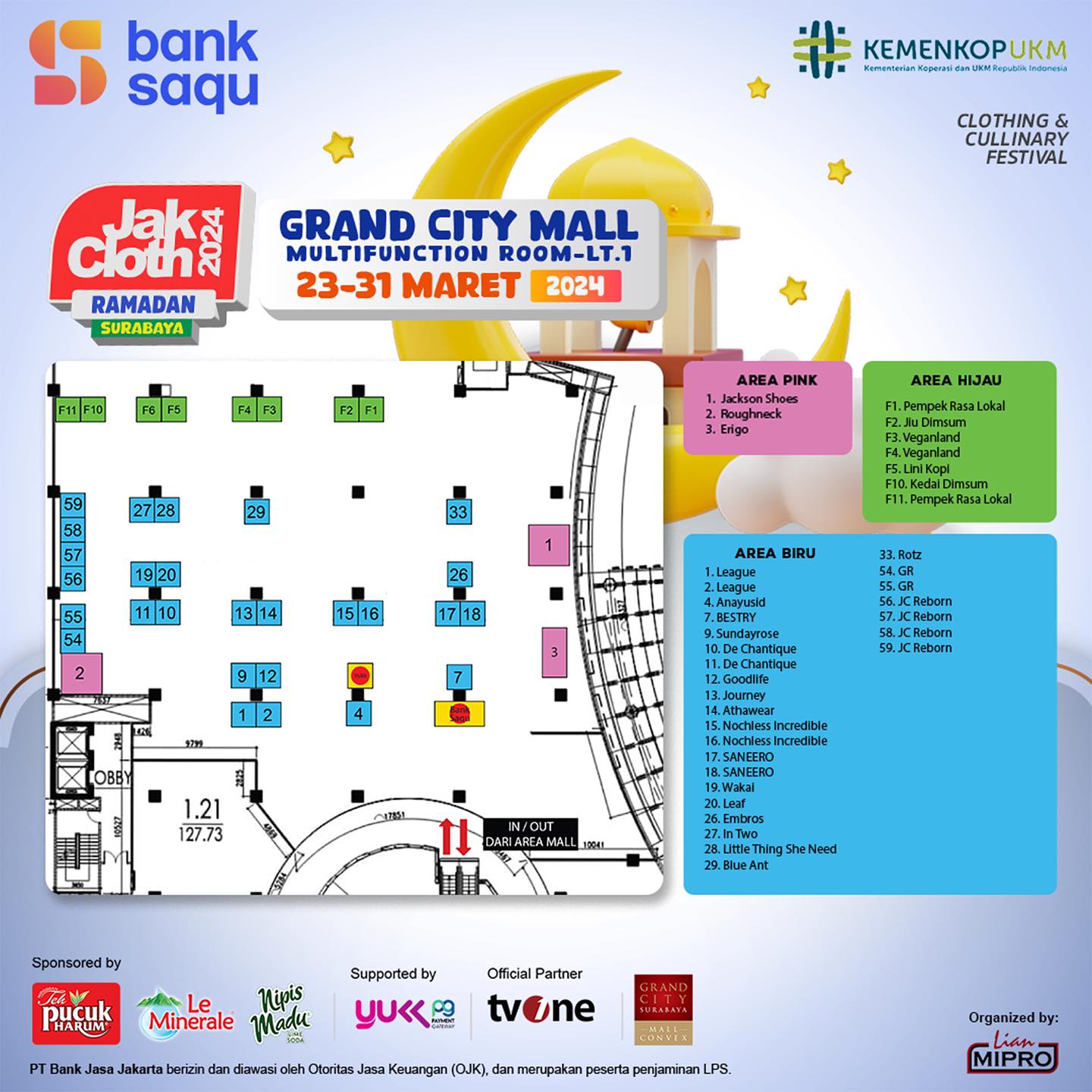 jakcloth surabaya layout