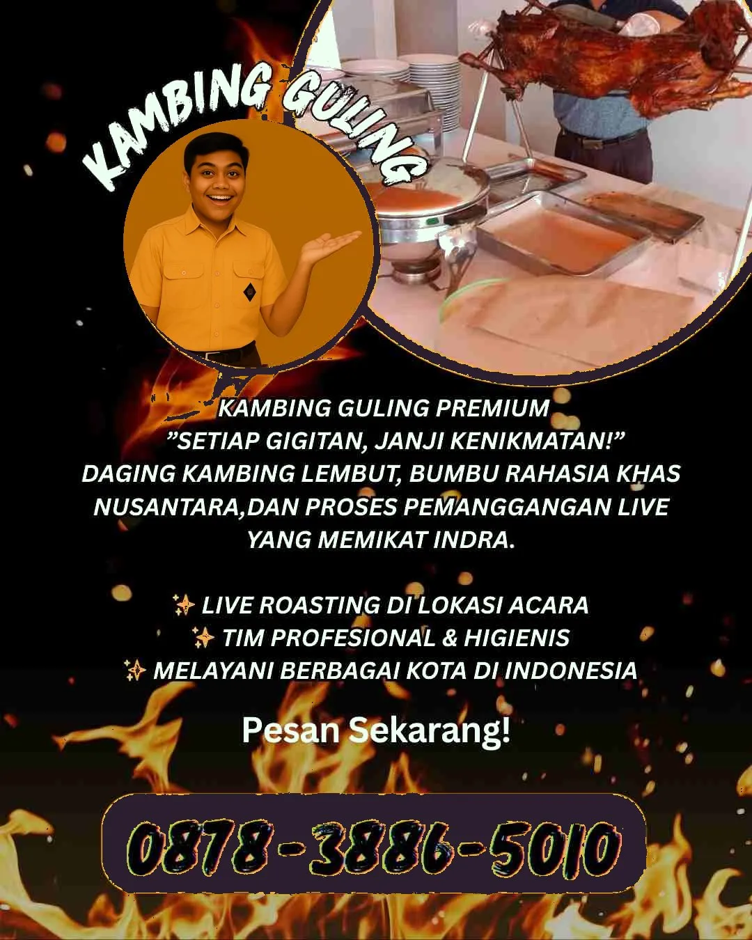 Kambing Guling Jember Ambulu, WA 0878-3886-5010