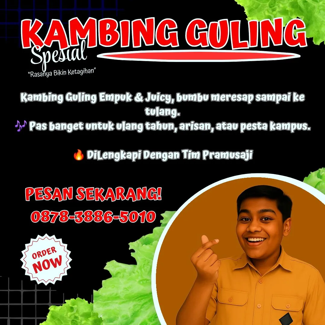 Kambing Guling Jember Kencong, WA 0878-3886-5010