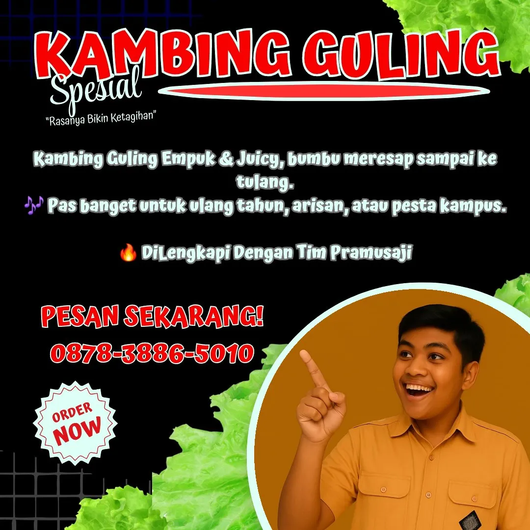 Kambing Guling di Tanjung Pandan