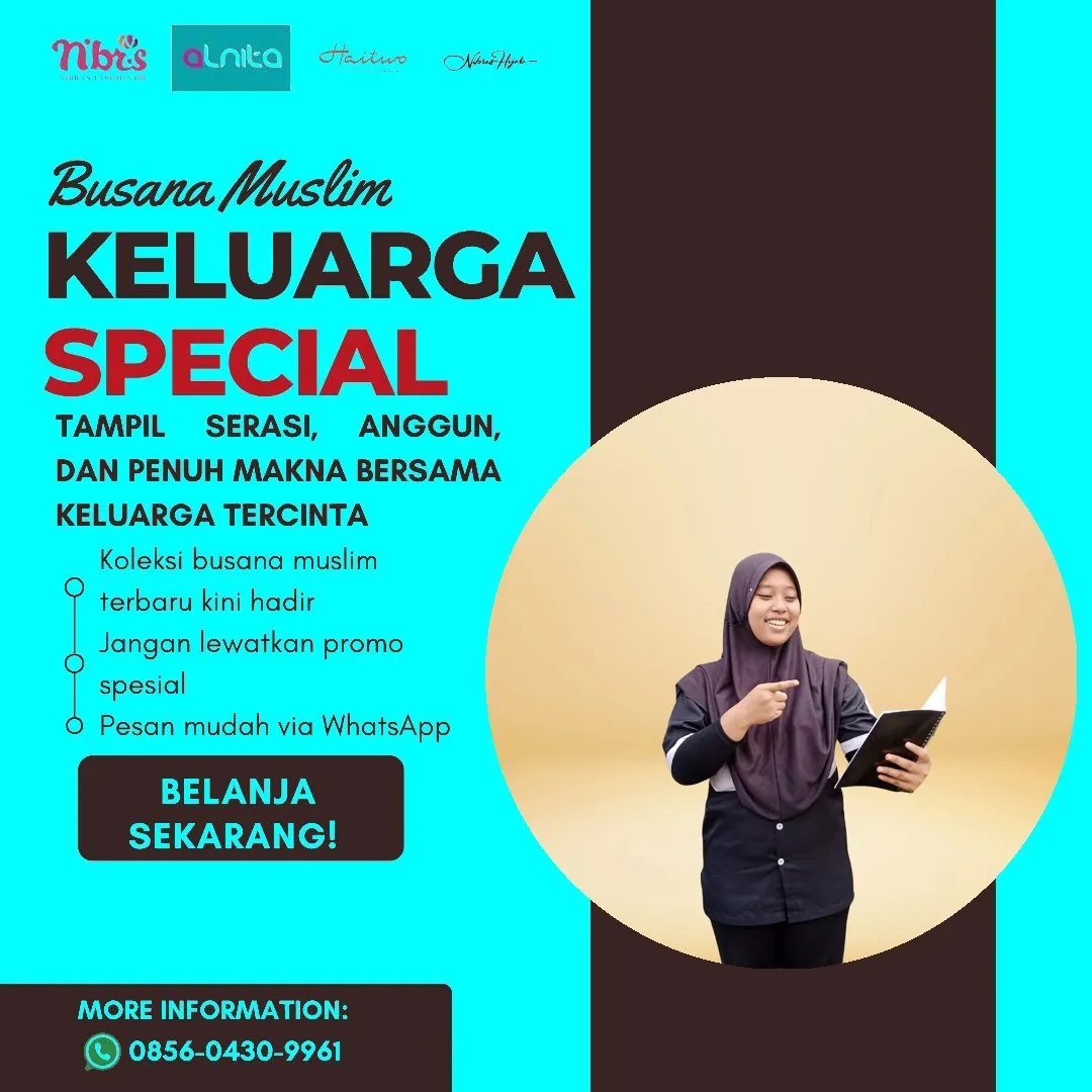 Toko Baju Nibras di Koja