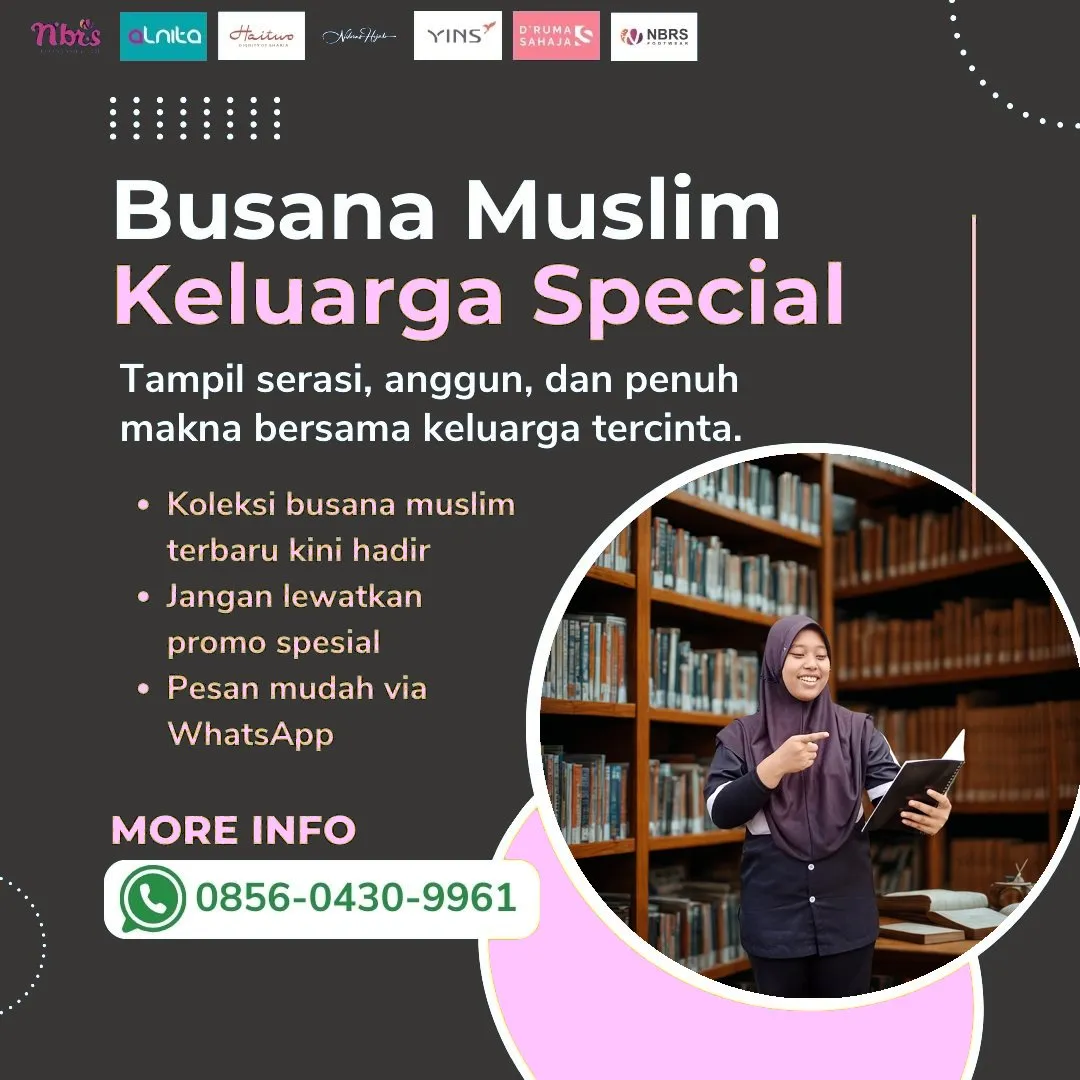 Toko Baju Nibras di Pandeglang
