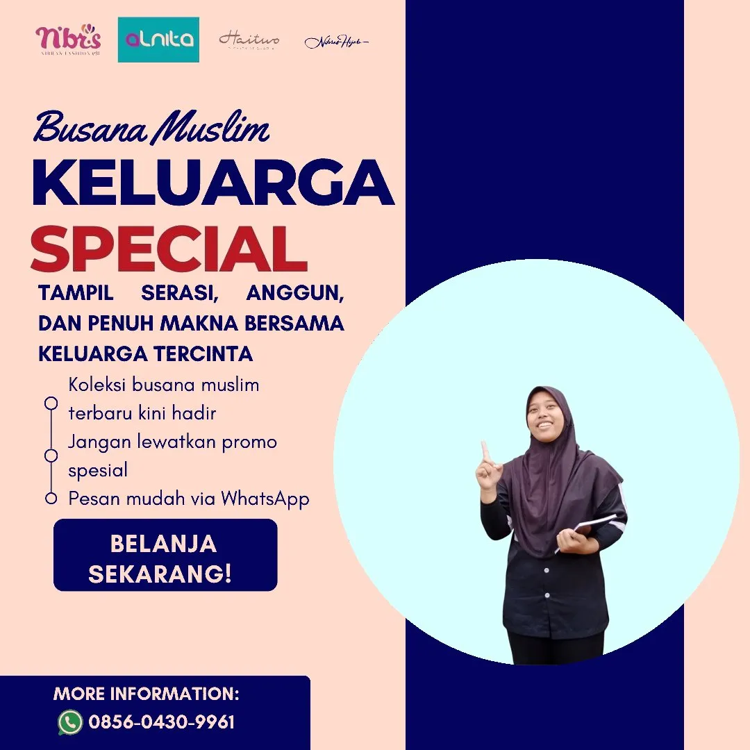 Toko Baju Nibras di Serang
