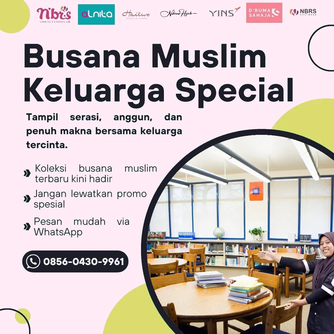 Toko Baju Nibras di Tangerang