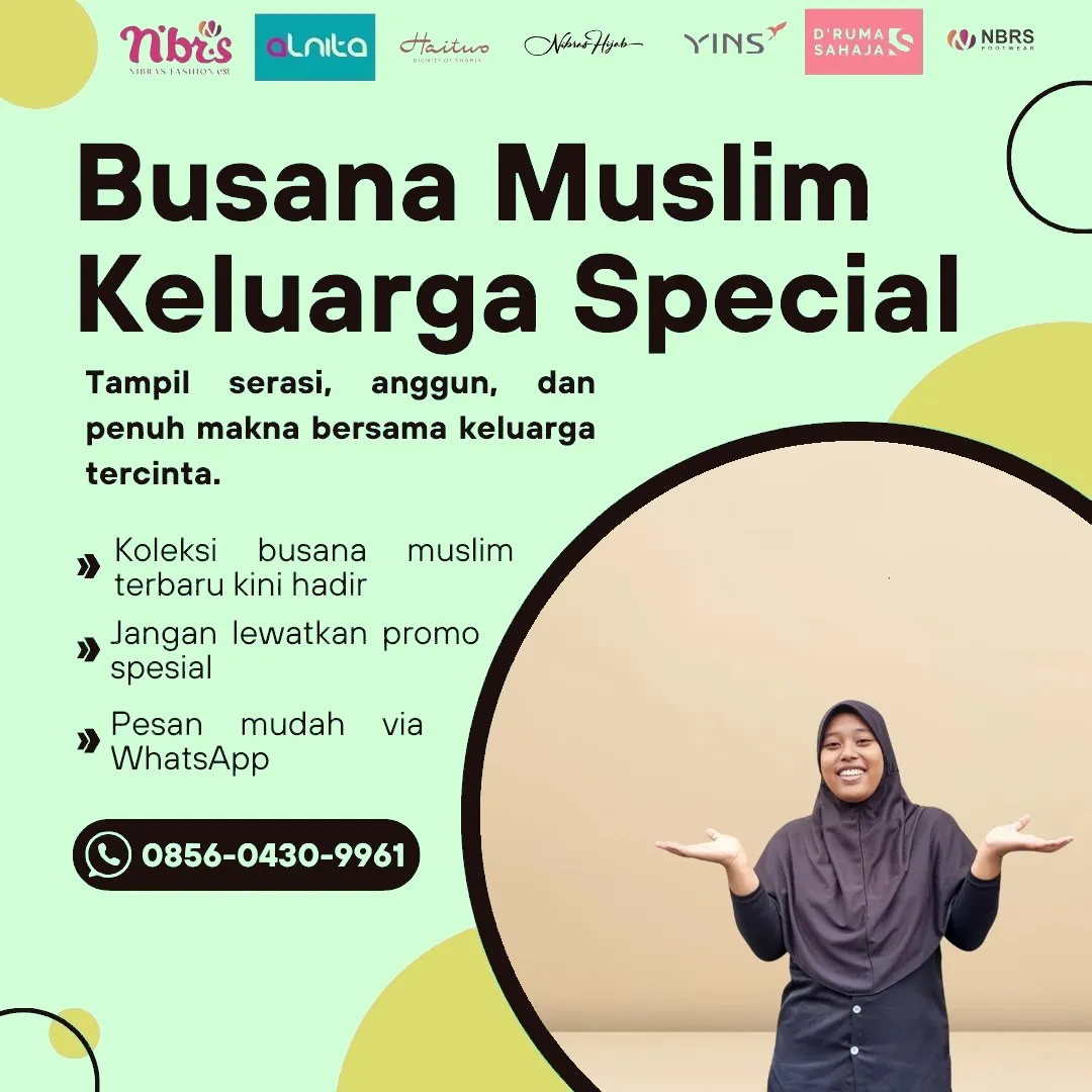 Toko Baju Nibras di Lamongan