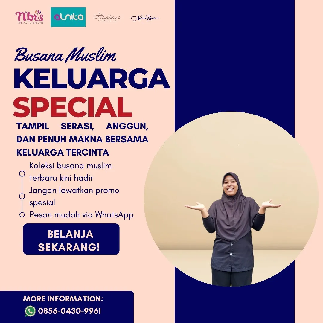 Toko Baju Nibras di Tigaraksa