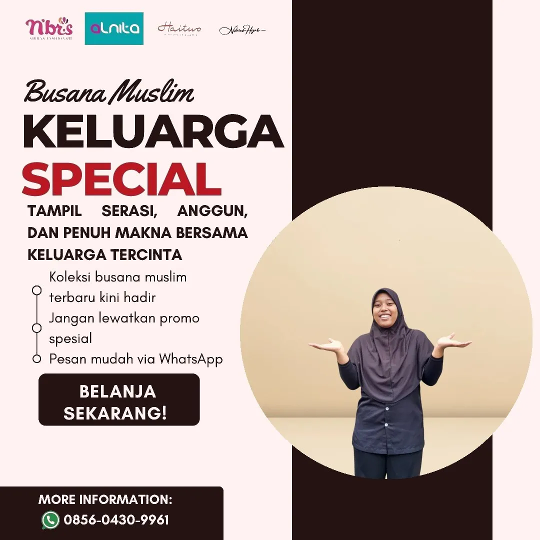 Toko Baju Nibras di Wates