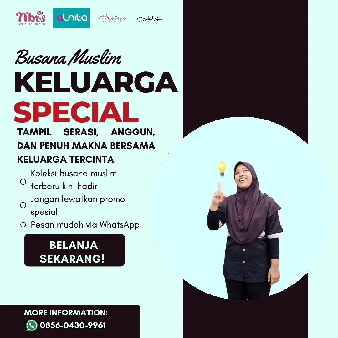 0856-0430-9961 (WA) Nibras House Sleman, Outlet Nibras Sleman, Toko Nibras Sleman, Sarimbit Nibras 2026 Sleman, Katalog Nibras 2026 Sleman, Agen Nibras di Sleman, Distributor Nibras di Sleman, Gamis Nibras Terbaru 2026 Sleman