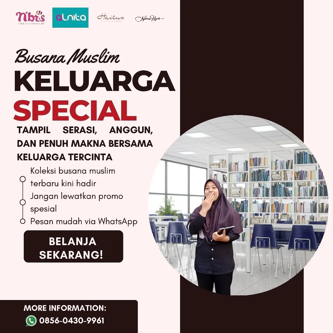 Toko Baju Nibras di Badung Bali