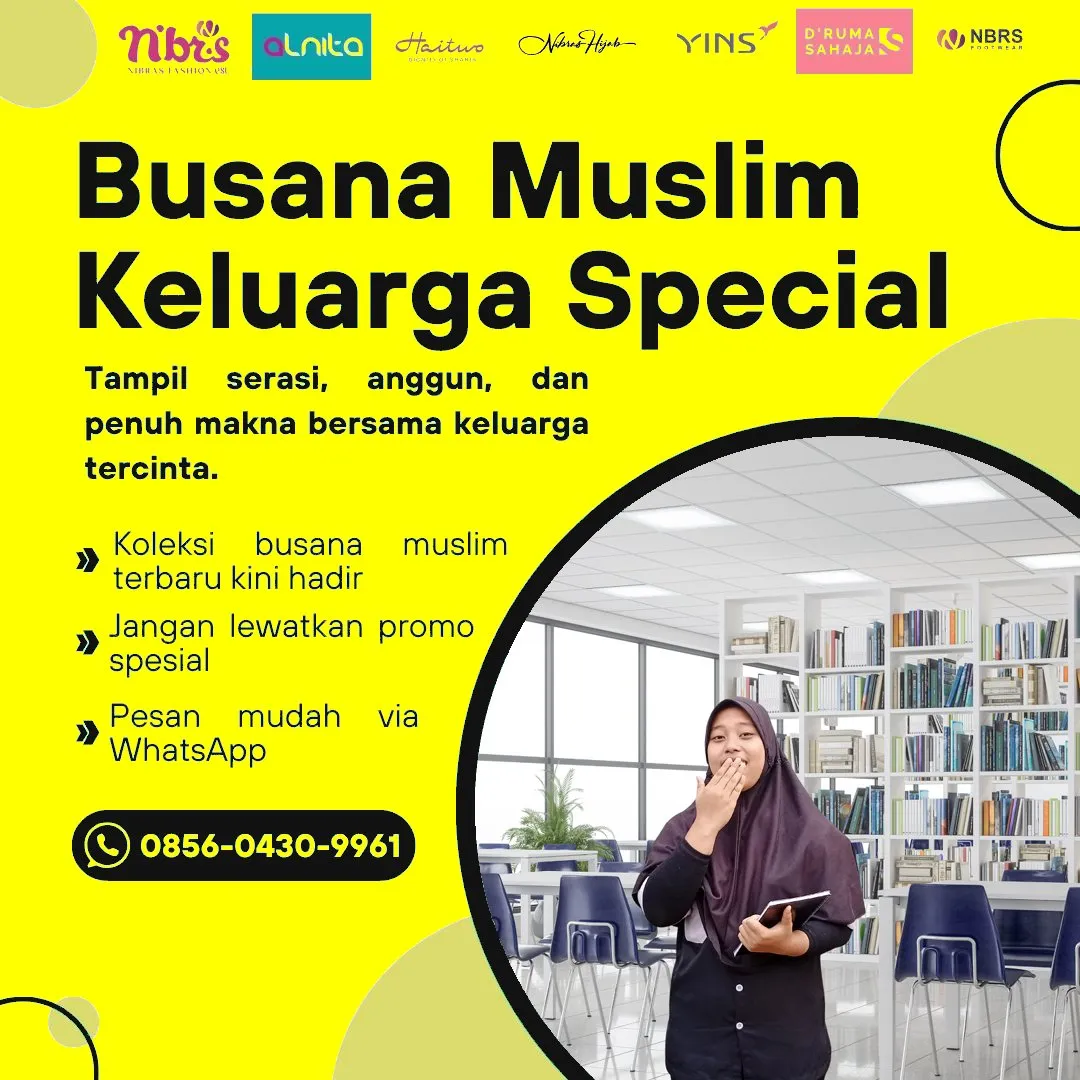 Toko Baju Nibras di Kubu Raya