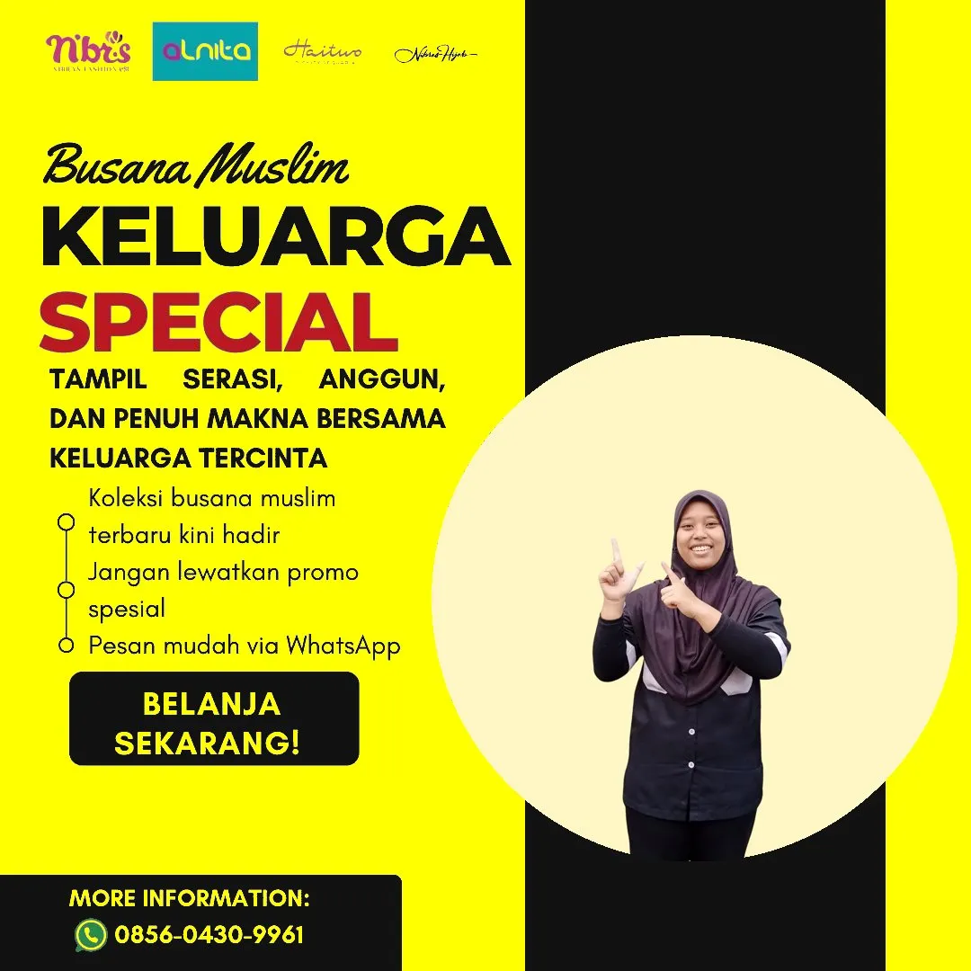 Toko Baju Nibras di Sanggau