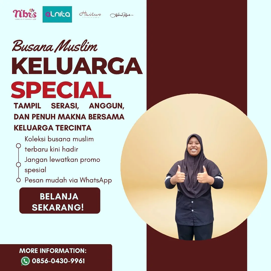 Toko Baju Nibras di Pontianak