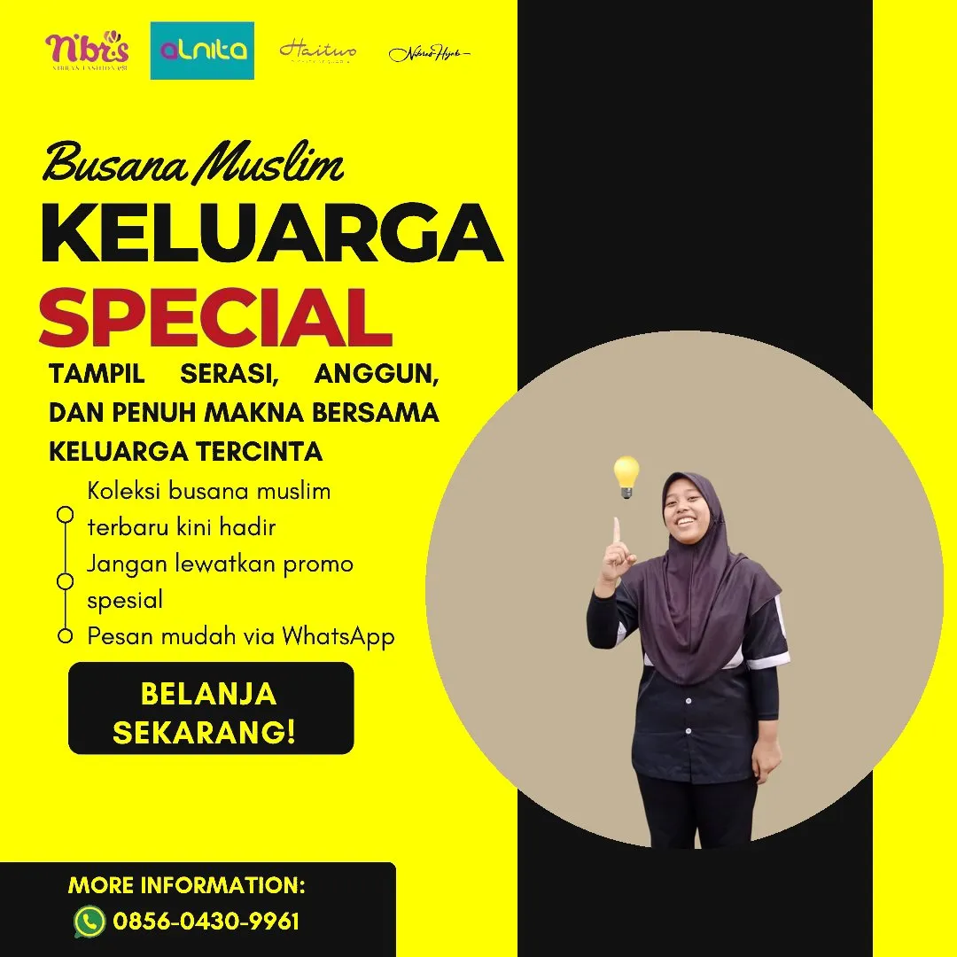 Toko Baju Nibras di Barito Kuala