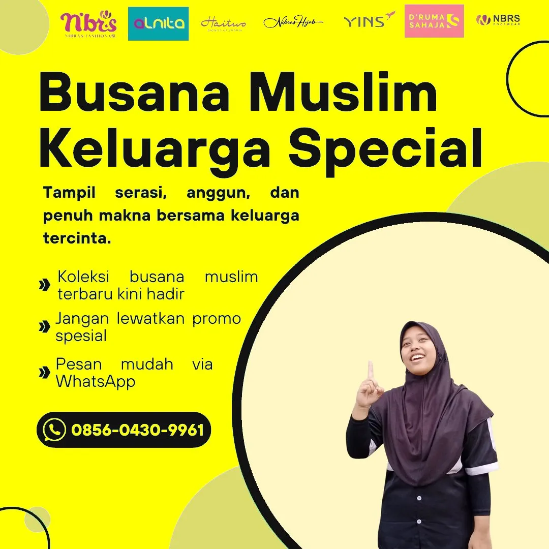 Toko Baju Nibras di Hulu Sungai Selatan