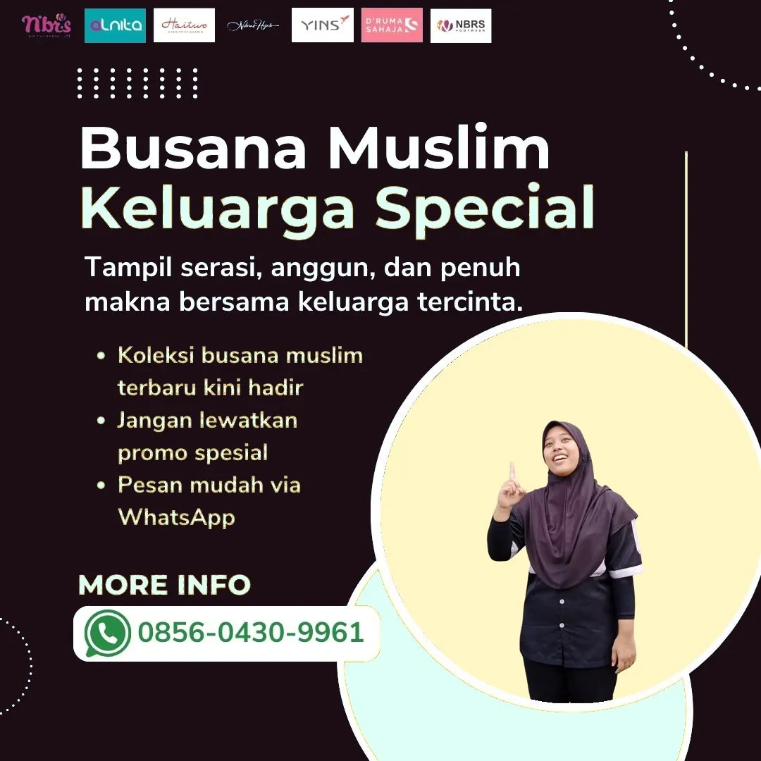 Toko Baju Nibras di Hulu Sungai Tengah