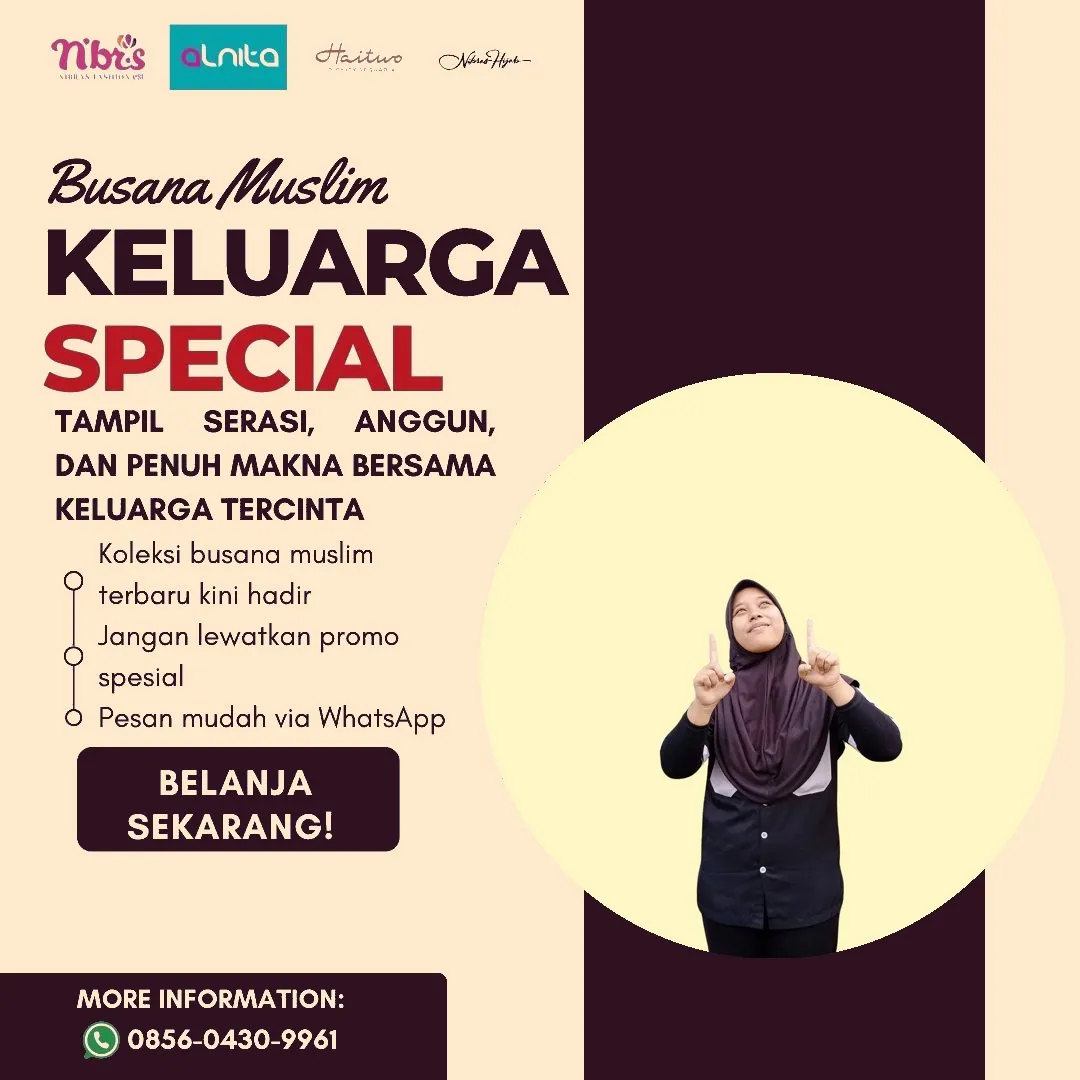 Toko Baju Nibras di Hulu Sungai Utara