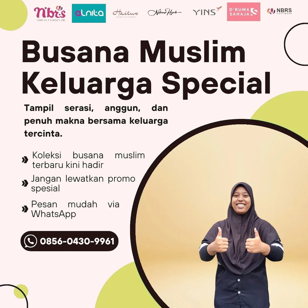 Toko Baju Nibras di Kotabaru