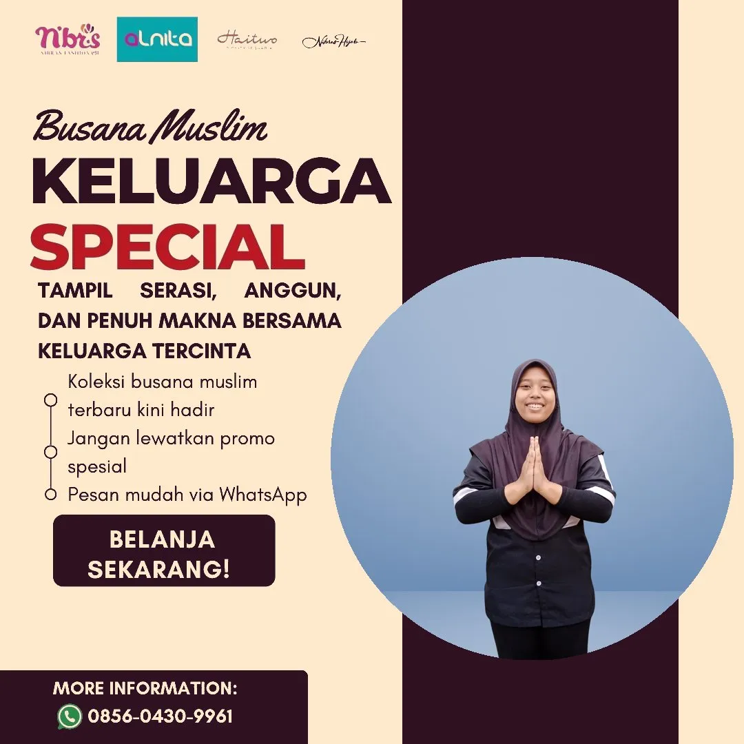 Toko Baju Nibras di Banjarbaru