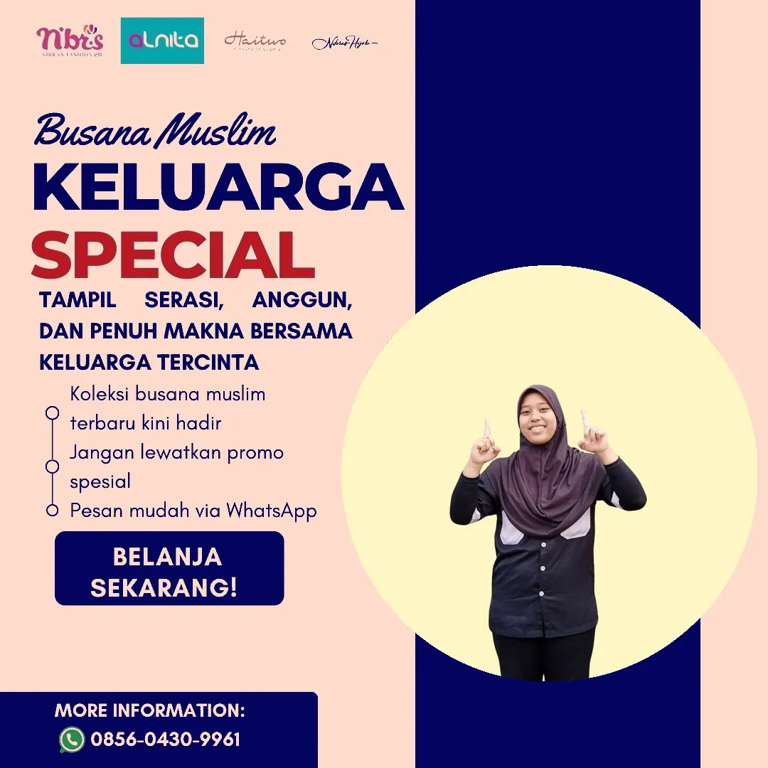 Toko Baju Nibras di Barito Timur