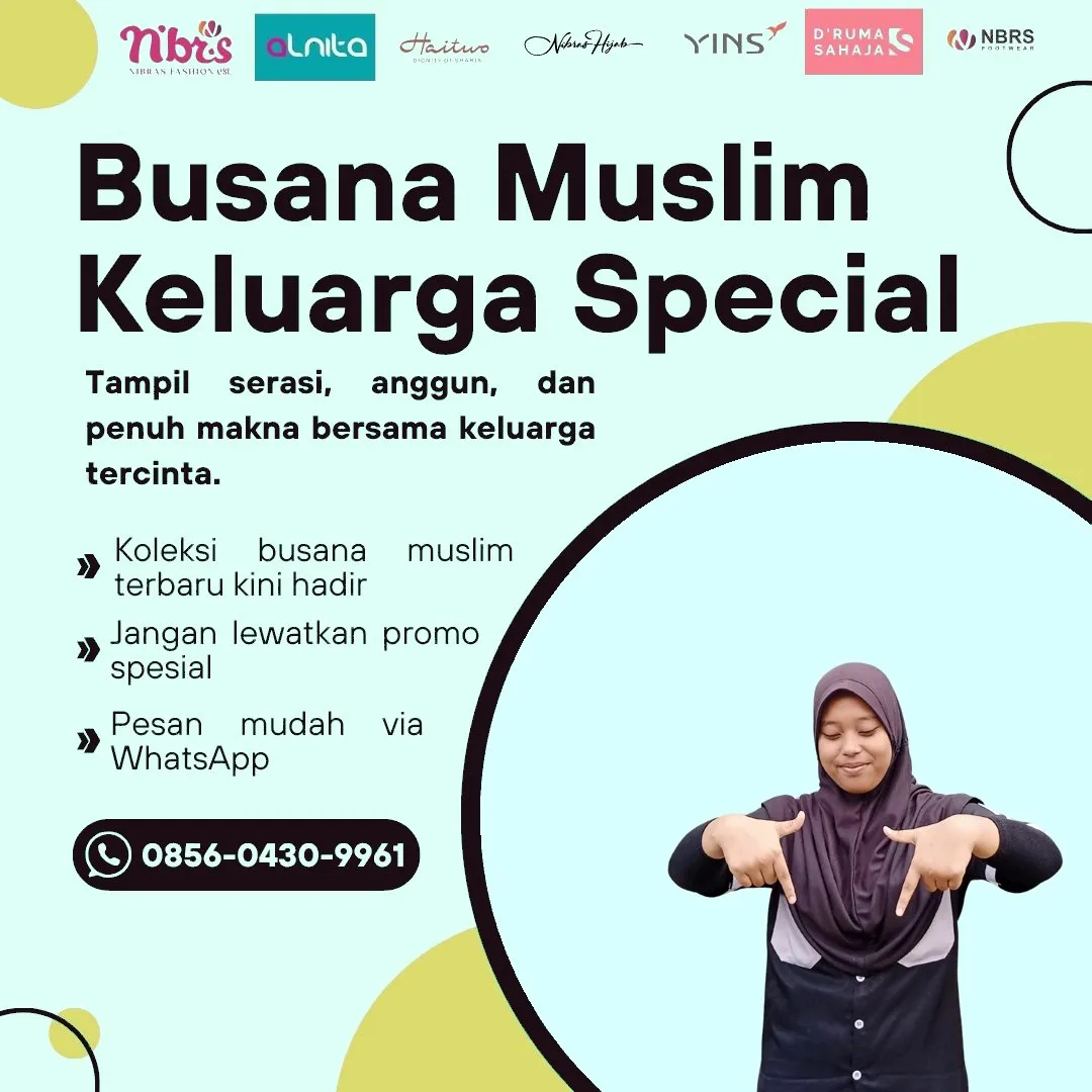Toko Baju Nibras di Barito Utara