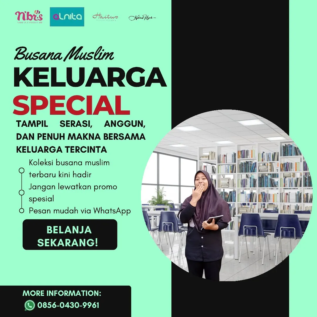 Toko Baju Nibras di Kapuas