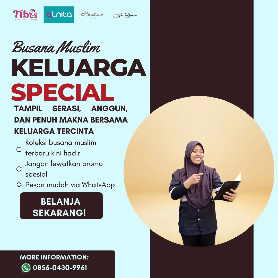 Toko Baju Nibras di Kotawaringin Timur