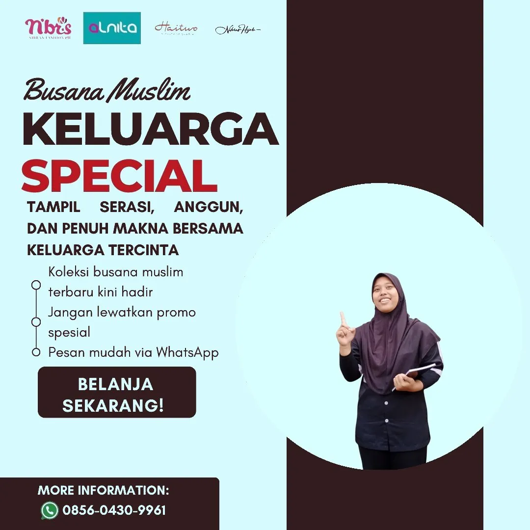 Toko Baju Nibras di Pulang Pisau