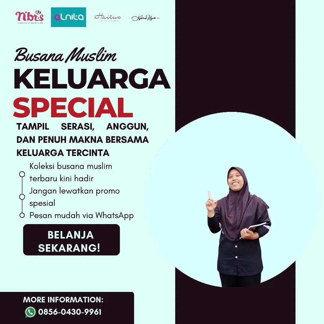 Toko Baju Nibras di Palangka Raya
