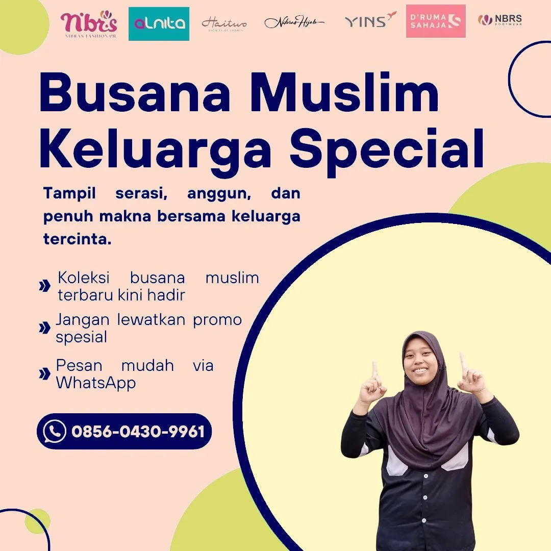 Toko Baju Nibras di Berau