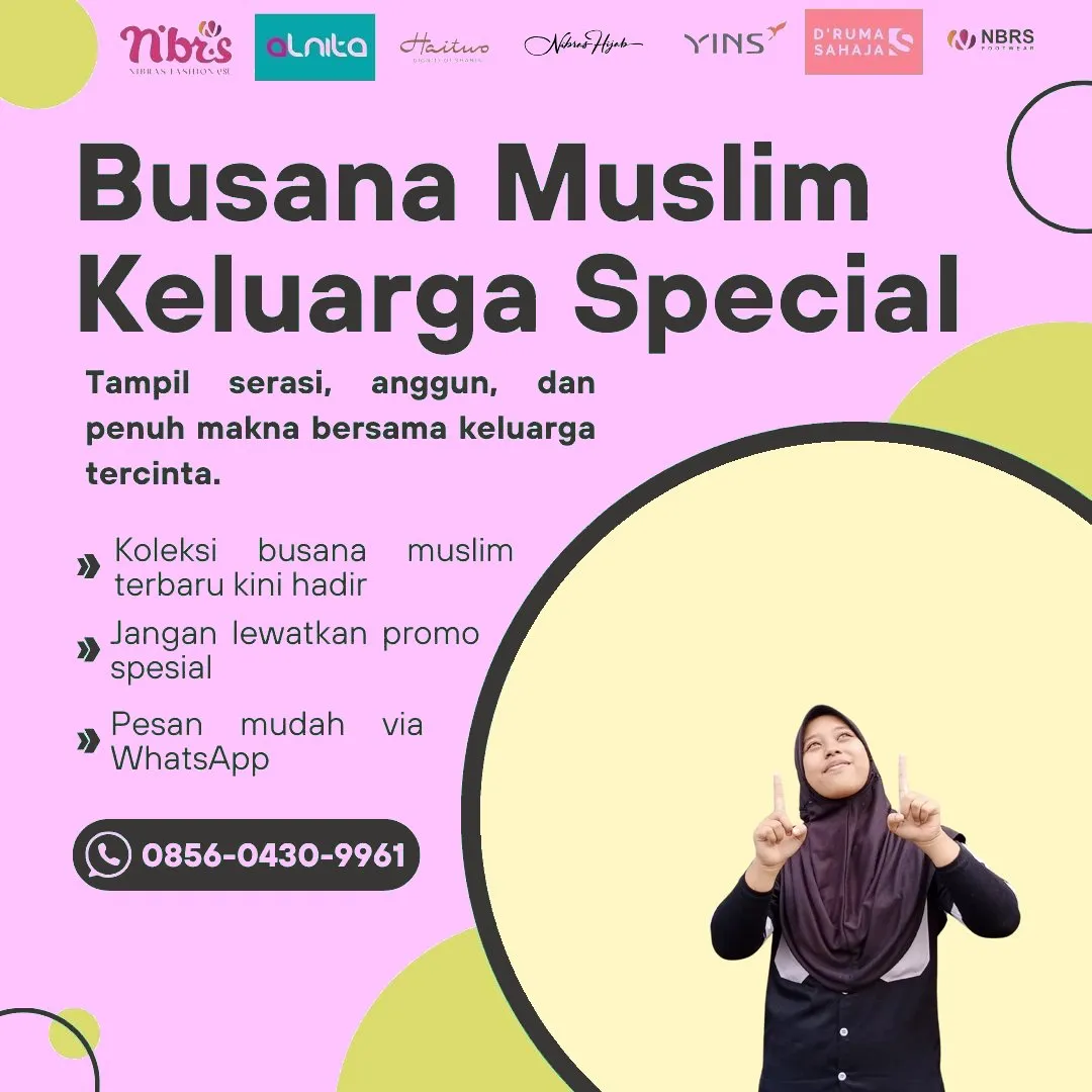 Toko Baju Nibras di Kutai Timur