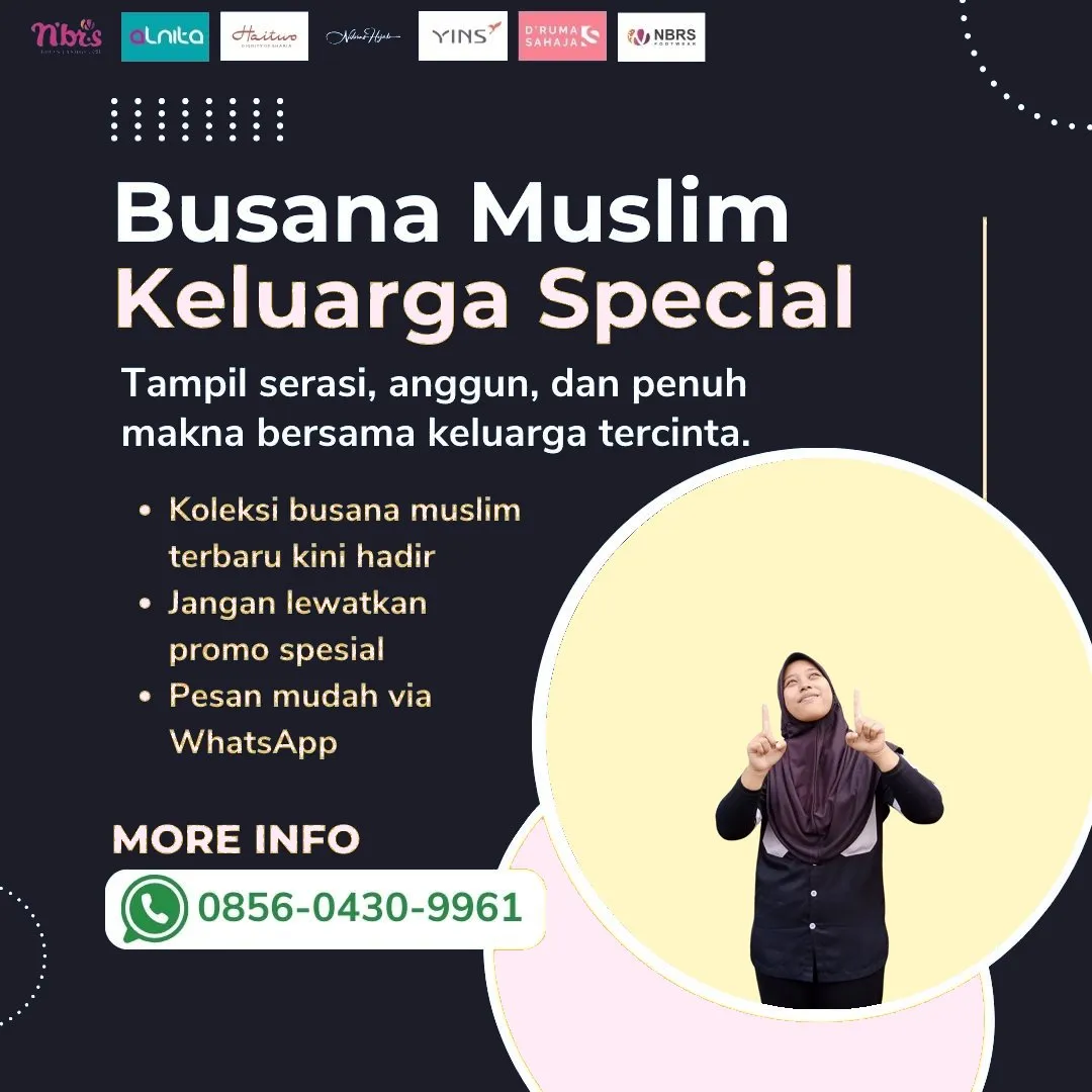 Toko Baju Nibras di Mahakam Ulu