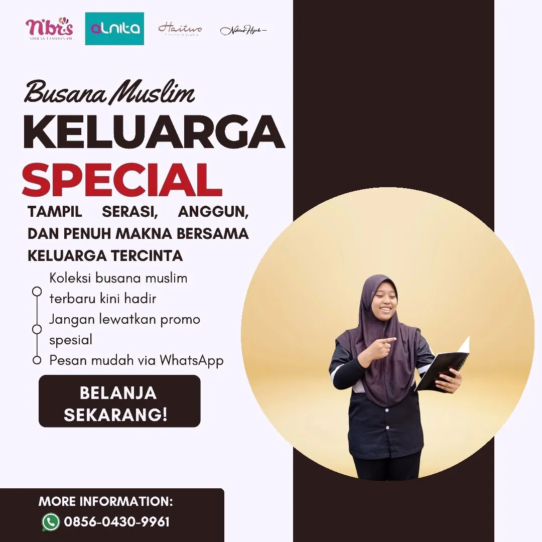 Toko Baju Nibras di Paser