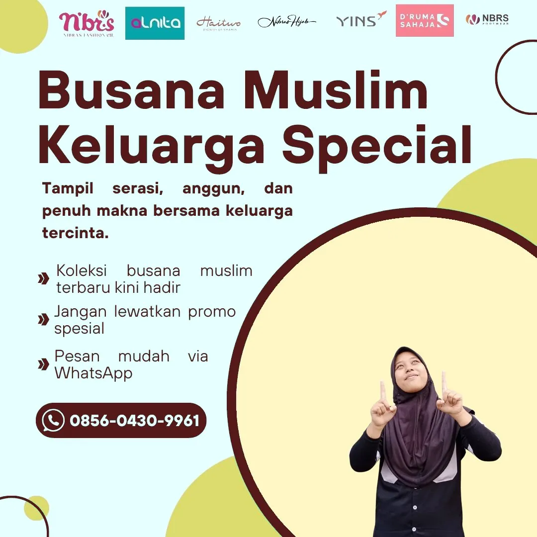 Toko Baju Nibras di Penajam Paser Utara