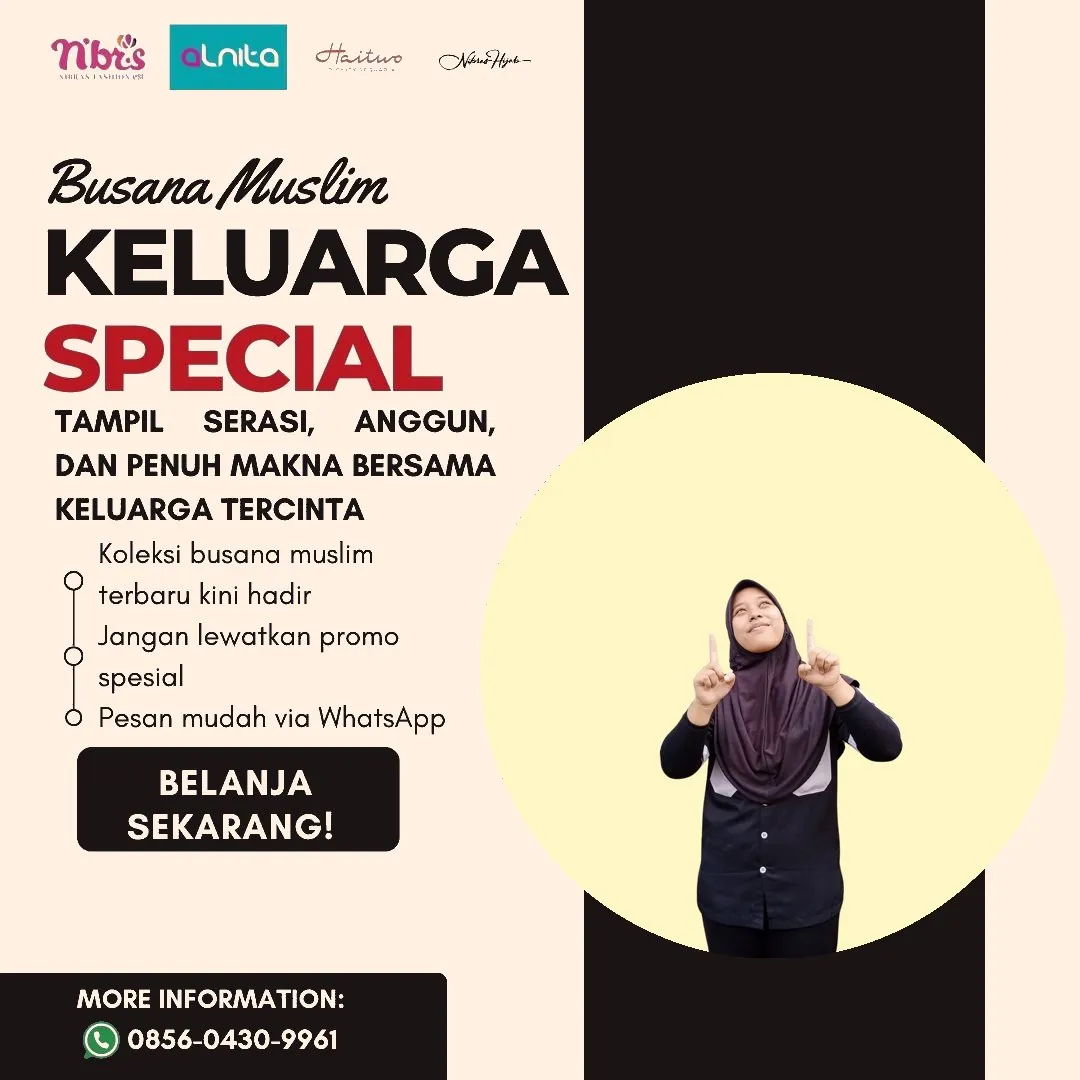 Toko Baju Nibras di Bontang