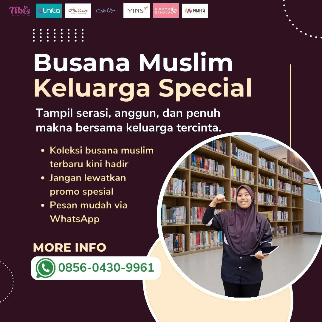 Toko Baju Nibras di Tana Tidung