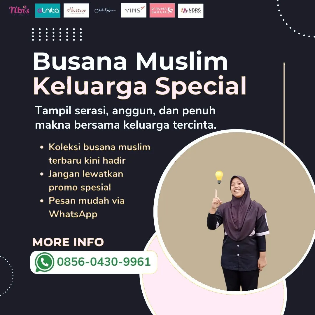 Toko Baju Nibras di Natuna Riau