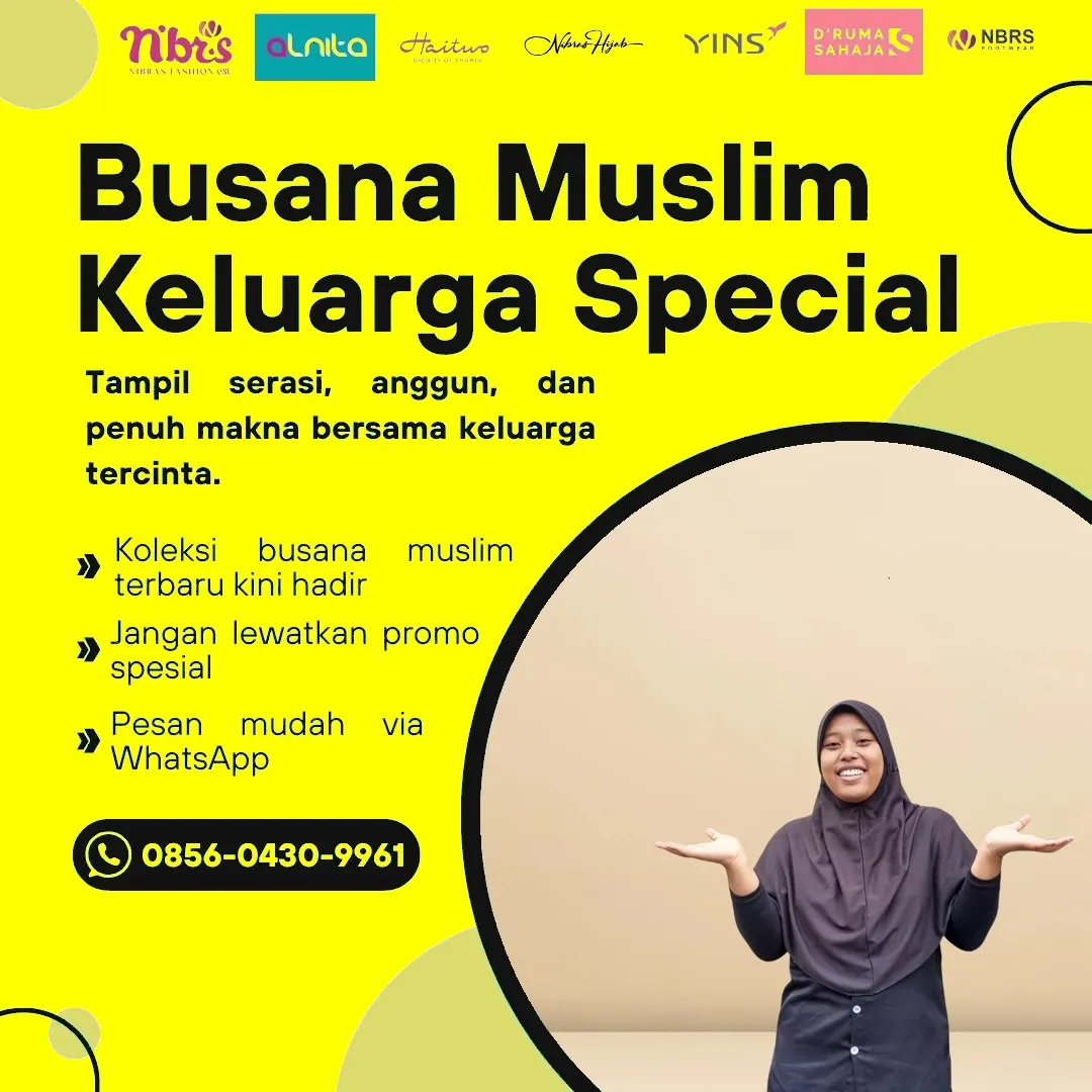 Toko Baju Nibras di Tanjung Pinang Riau