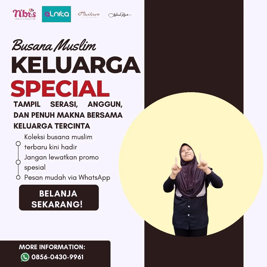 Toko Baju Nibras di Lampung Selatan