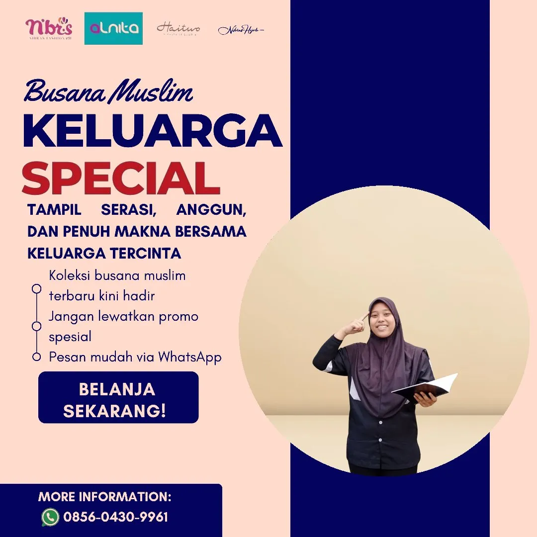 Toko Baju Nibras di Lampung Utara