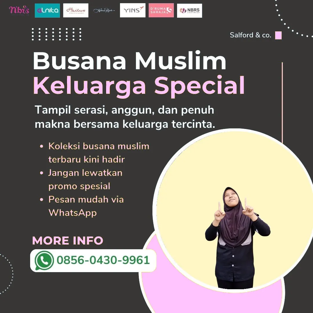 0856-0430-9961 (WA) Nibras House Lampung Utara, Outlet Nibras Lampung Utara, Toko Nibras Lampung Utara, Sarimbit Nibras 2026 Lampung Utara, Katalog Nibras 2026 Lampung Utara, Agen Nibras di Lampung Utara, Distributor Nibras di Lampung Utara, Gamis Nibras Terbaru 2026 Lampung Utara