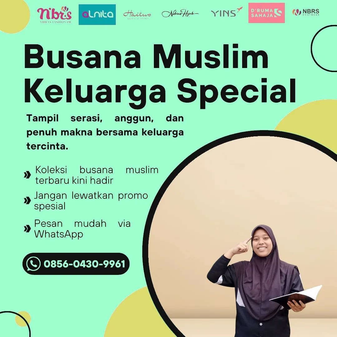 Toko Baju Nibras di Mesuji