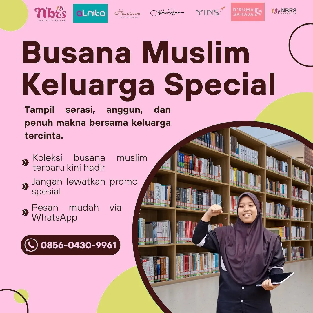 Toko Baju Nibras di Tulang Bawang Barat