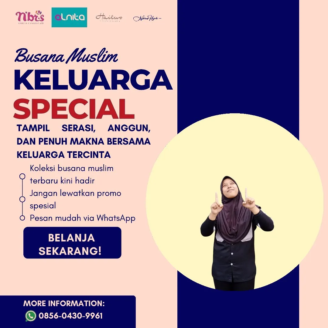 Toko Baju Nibras di Bandar Lampung