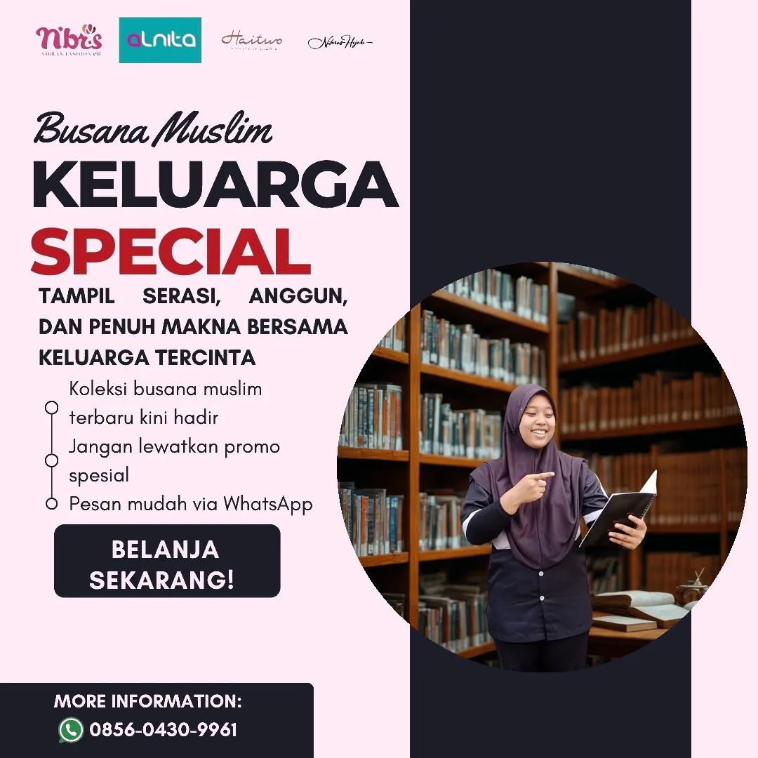 Toko Baju Nibras di Buru Selatan