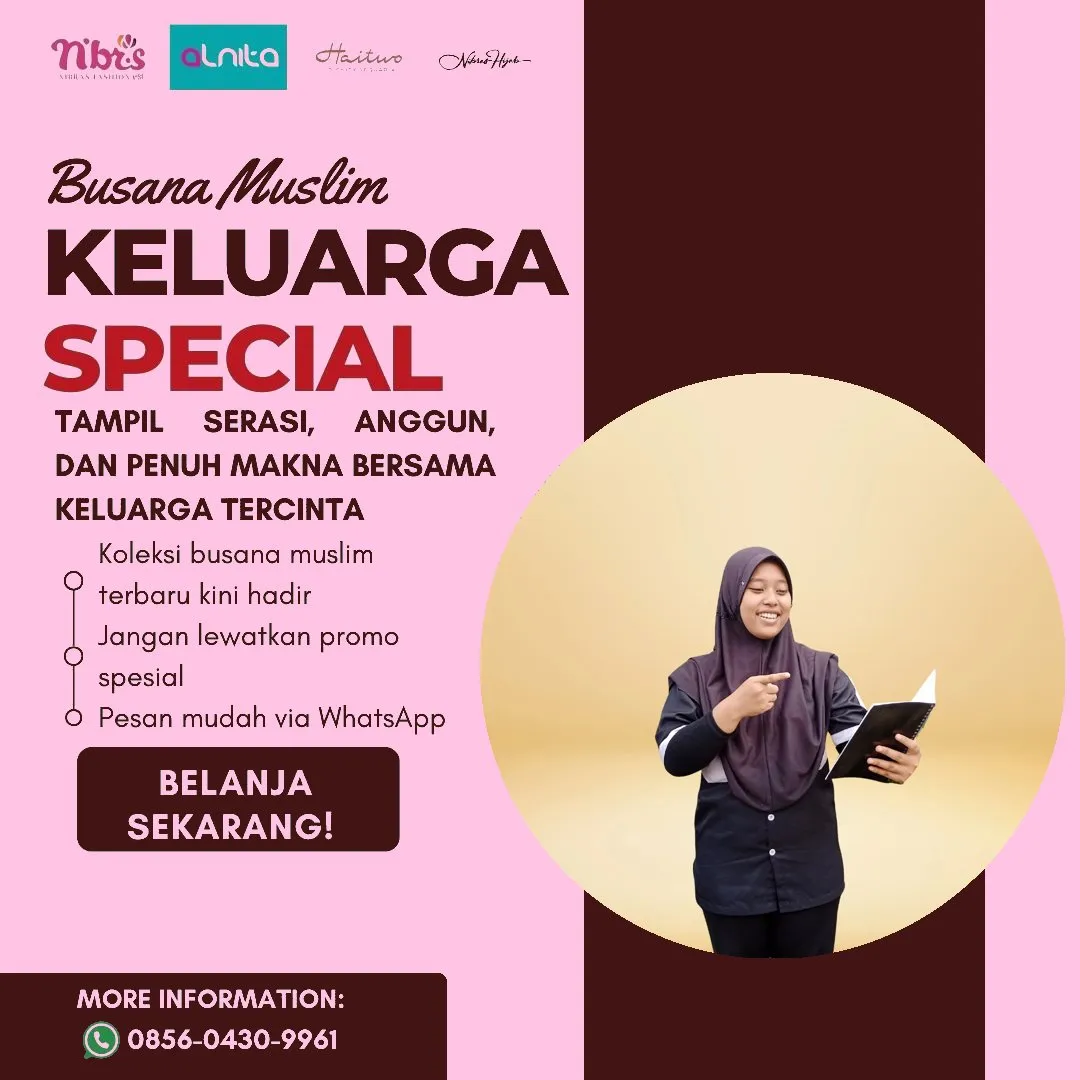 Toko Baju Nibras di Maluku Tengah