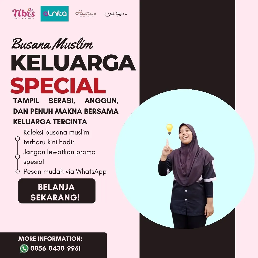 Toko Baju Nibras di Sidoarjo