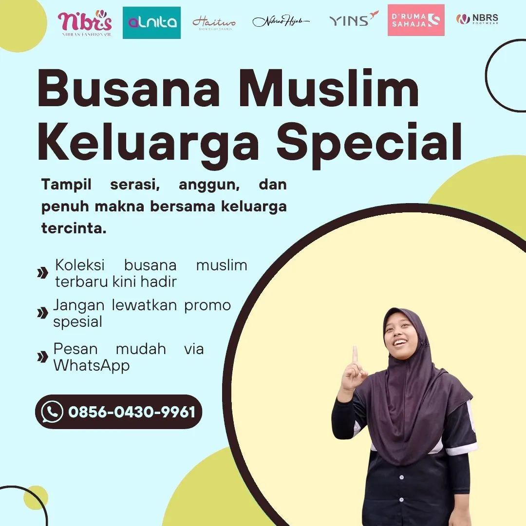 Toko Baju Nibras di Halmahera Barat