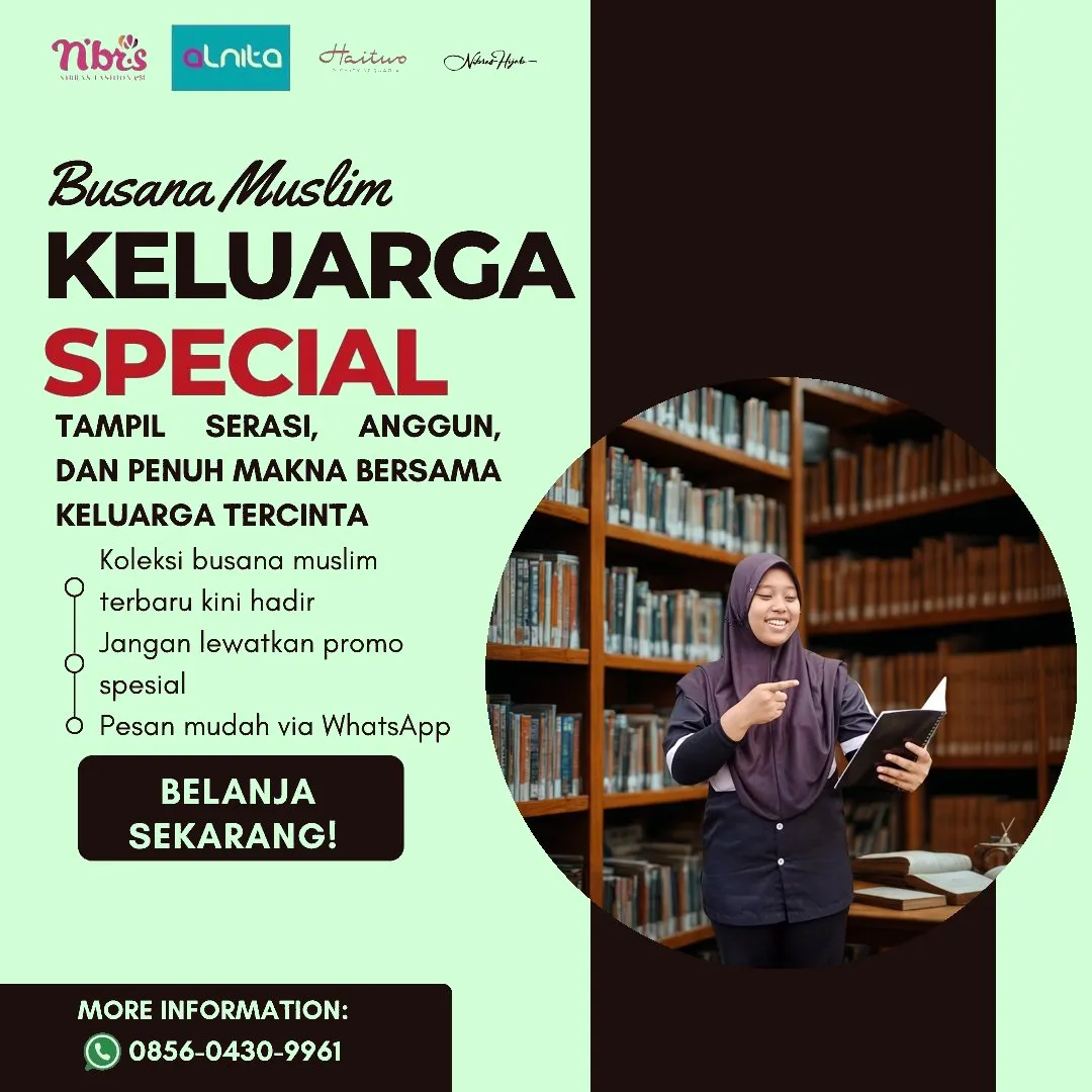 Toko Baju Nibras di Halmahera Tengah